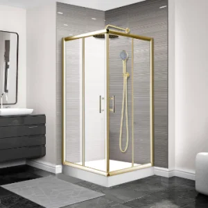 מקלחון מסגרת זהב